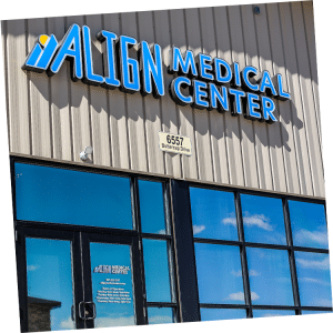 The front of the Align Medical Center Building 